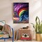 Diamond Art Kits for Adults, Rainbow Storm Diamond Painting Kits for Beginner Round 5D Full Drill Diamond Dots Crafts for Home Wall Decor Gifts 12x16 Inch